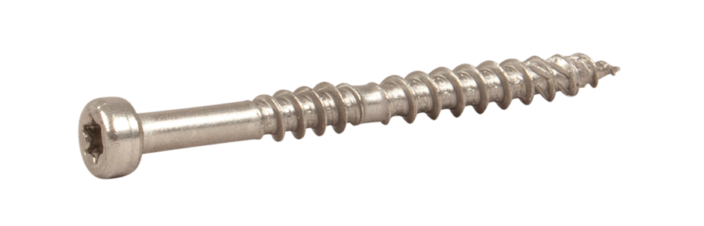 TRALLSKRUV ESSVE ESSDECK MAX TX20 ROSTFRI A2 4,8X55 1000ST