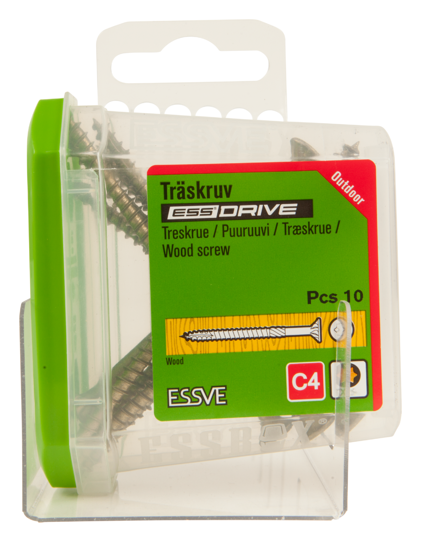 TRÄSKRUV FS UTV 6,0X100 10ST TX30 ESSDRIVE CS