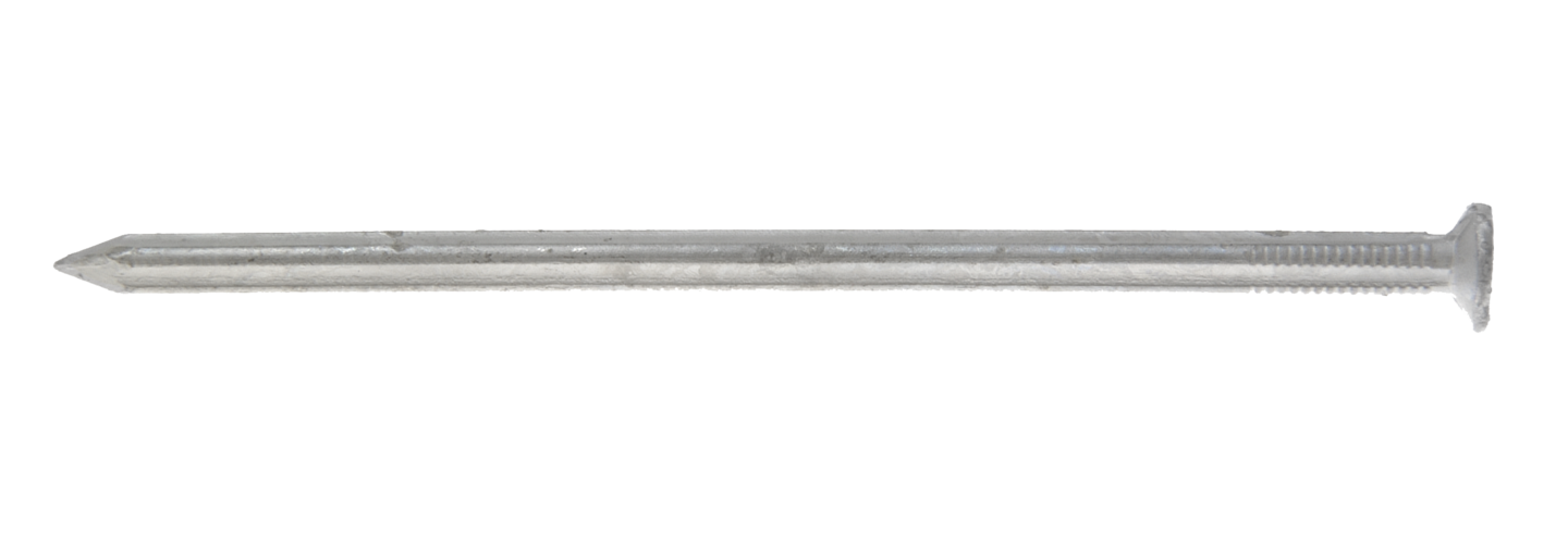 TRÅDSPIK GUNNEBO FASTENING VARMFZ 75X2,8 1500ST, RÄFFLAD FLAT HUVUD MINI