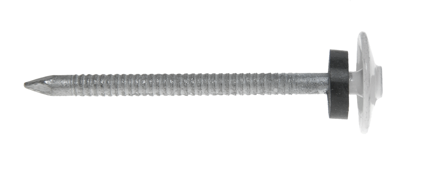 KLOCKSPIK GUNNEBO FASTENING 60X3,7 VFZ LACKERAD, KAMGÄNGAD BRICKA 100ST