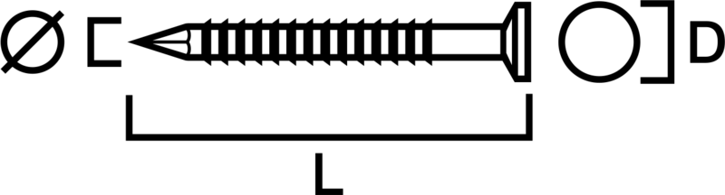 SOCKELSPIK GUNNEBO FASTENING GUL 35X4,2 30ST KAMG LÅGKULLRIGT HUVUD