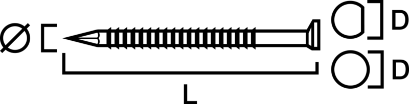 MASKINSPIK GUNNEBO FASTENING C34 VFZ 90X3,1 1000, RUNT HUVUD