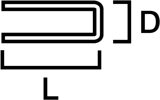 KLAMMER SIMPSON STRONG-TIE BCS5CP LÅDA 32MM 4500ST