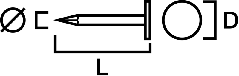 PAPPSPIK GUNNEBO FASTENING VFZ TB15R 19X3,1 3000, BANDAD