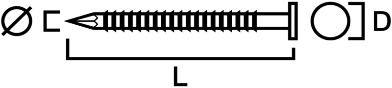 PANELSPIK GUNNEBO FASTENING VFZ KG FL 70X2,8 500
