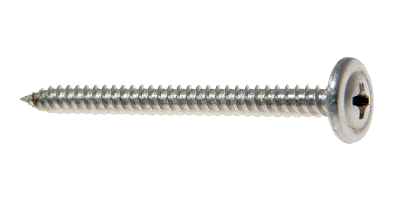 MONTAGESKRUV GUNNEBO FASTENING 512 RFR A2 4,2-60, 4,2-60 UTVÄNDIG STÅL/TRÄ PAKET