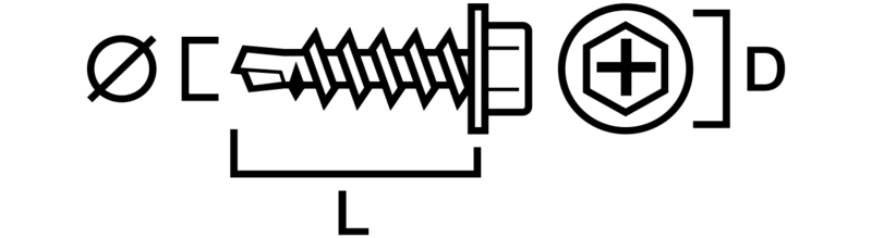 PLÅTSKRUV SIMPSON STRONG-TIE BORRSPETS ELFÖRZ 1/4T BALK 4,2X13MM 1000ST