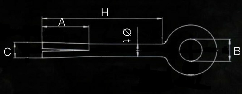 BERGÖGLA SIMPSON STRONG-TIE MED KIL 18X175