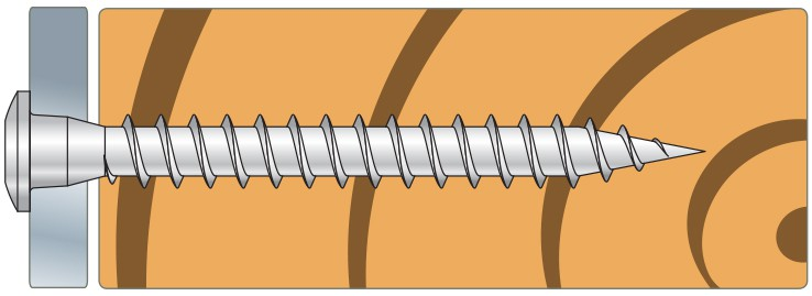 ANKARSKRUV SIMPSON STRONG-TIE SST SST ELFÖRZINKAD 4X30 250ST
