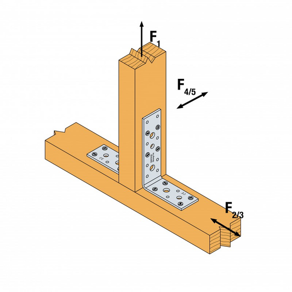 VINKELBESLAG SIMPSON STRONG-TIE AG 119X91X40X3, SST 100ST/FRP