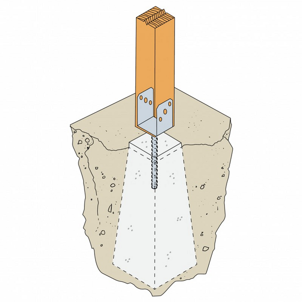 STOLPSKO SIMPSON STRONG-TIE SST PPU TYP U FZV