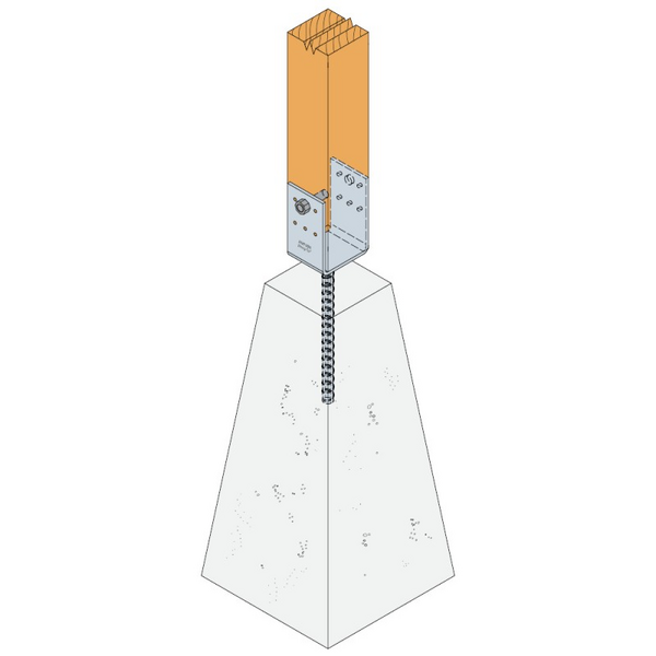 STOLPSKO SIMPSON STRONG-TIE SST PPD TYP U FZV CE 73X40