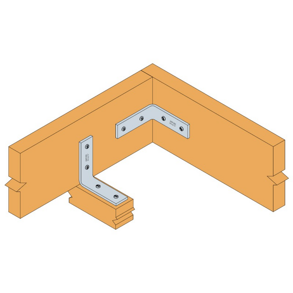 VINKELBESLAG SIMPSON STRONG-TIE VF 205X205X5X35, 205X205X30X5 D8