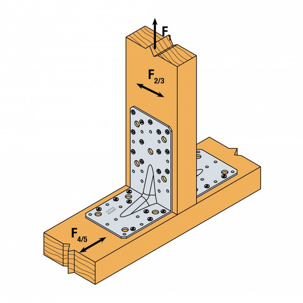 VINKELBESLAG SIMPSON STRONG-TIE 170X113X95X3, E20/3 SST 25ST/FRP