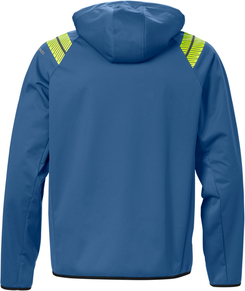 SOFTSHELLJACKA 7461 BON S TVÄTTAD BLÅ