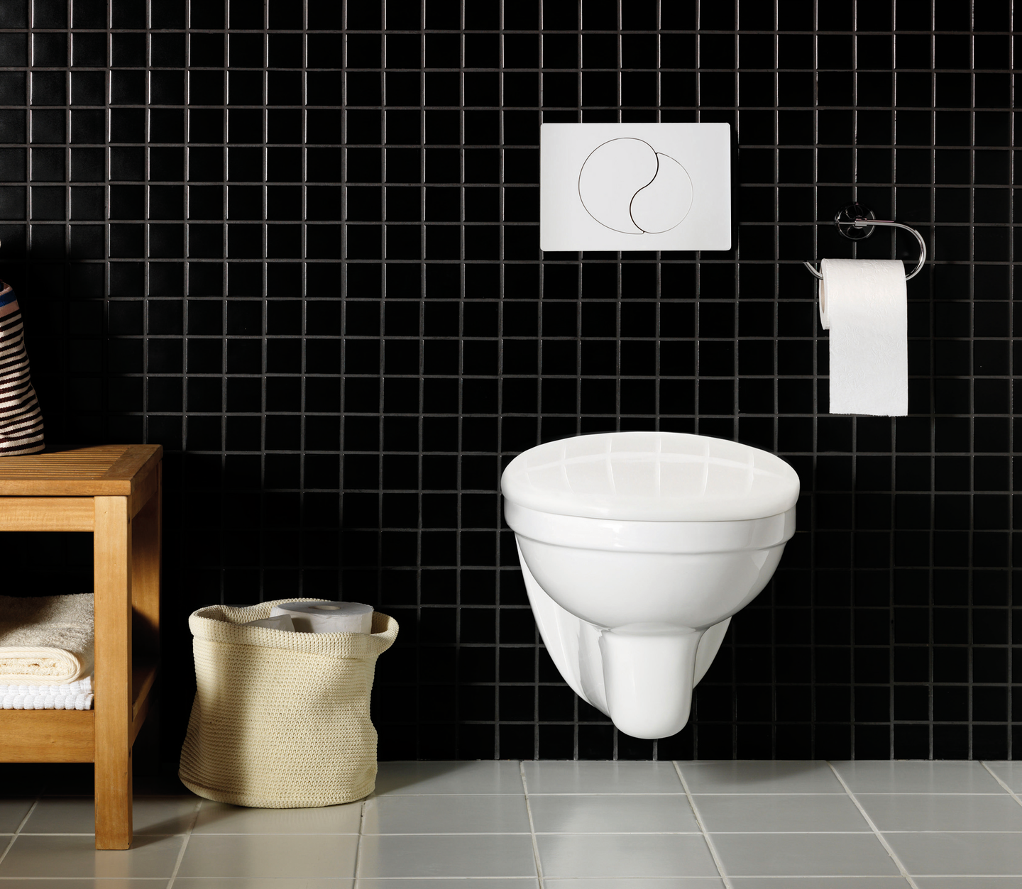 TOALETT HAFA WALL VÄGGHÄNGD