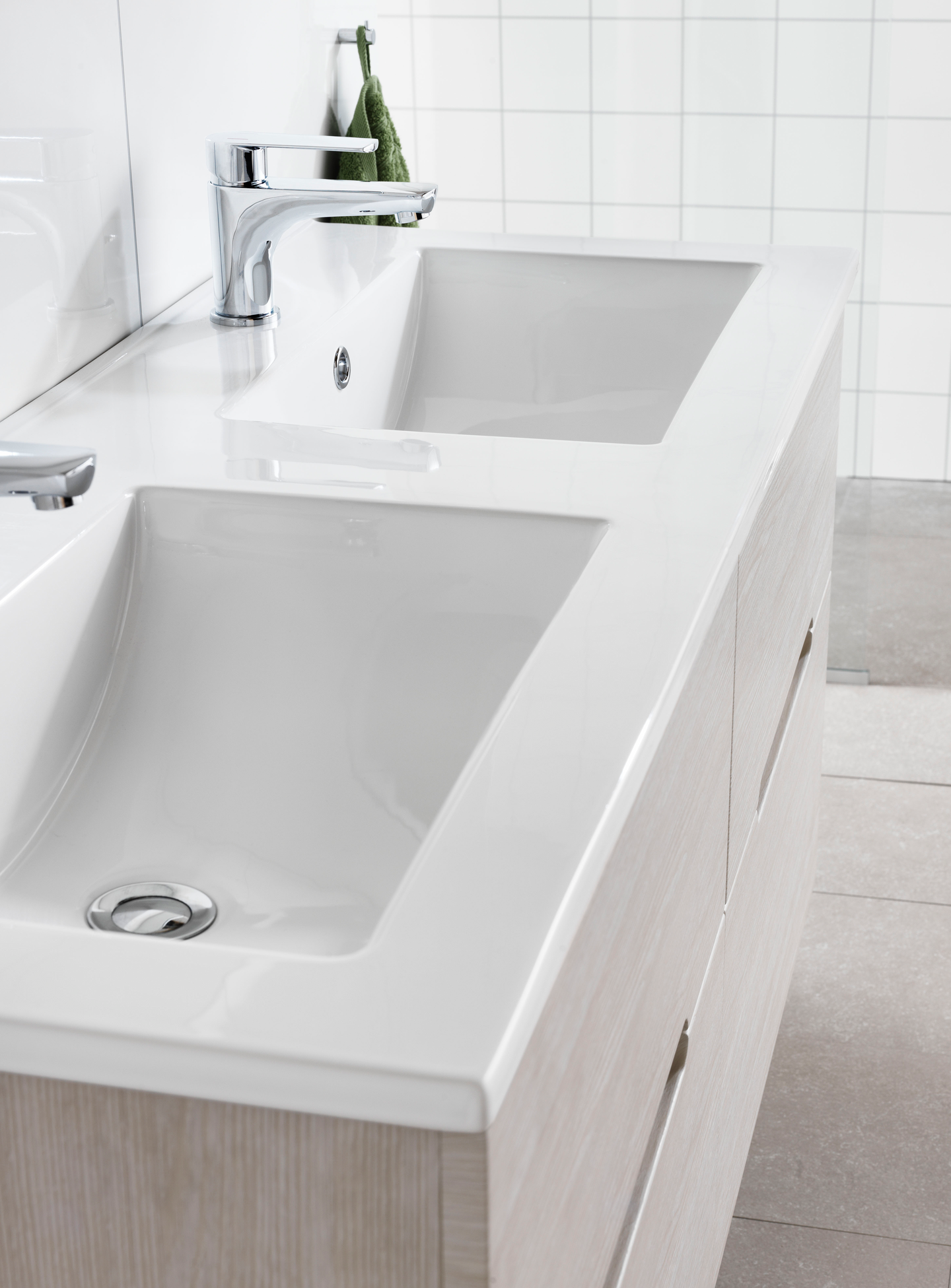 TVÄTTSTÄLL HAFA 1200 REKTANGULÄR DUBBELHO