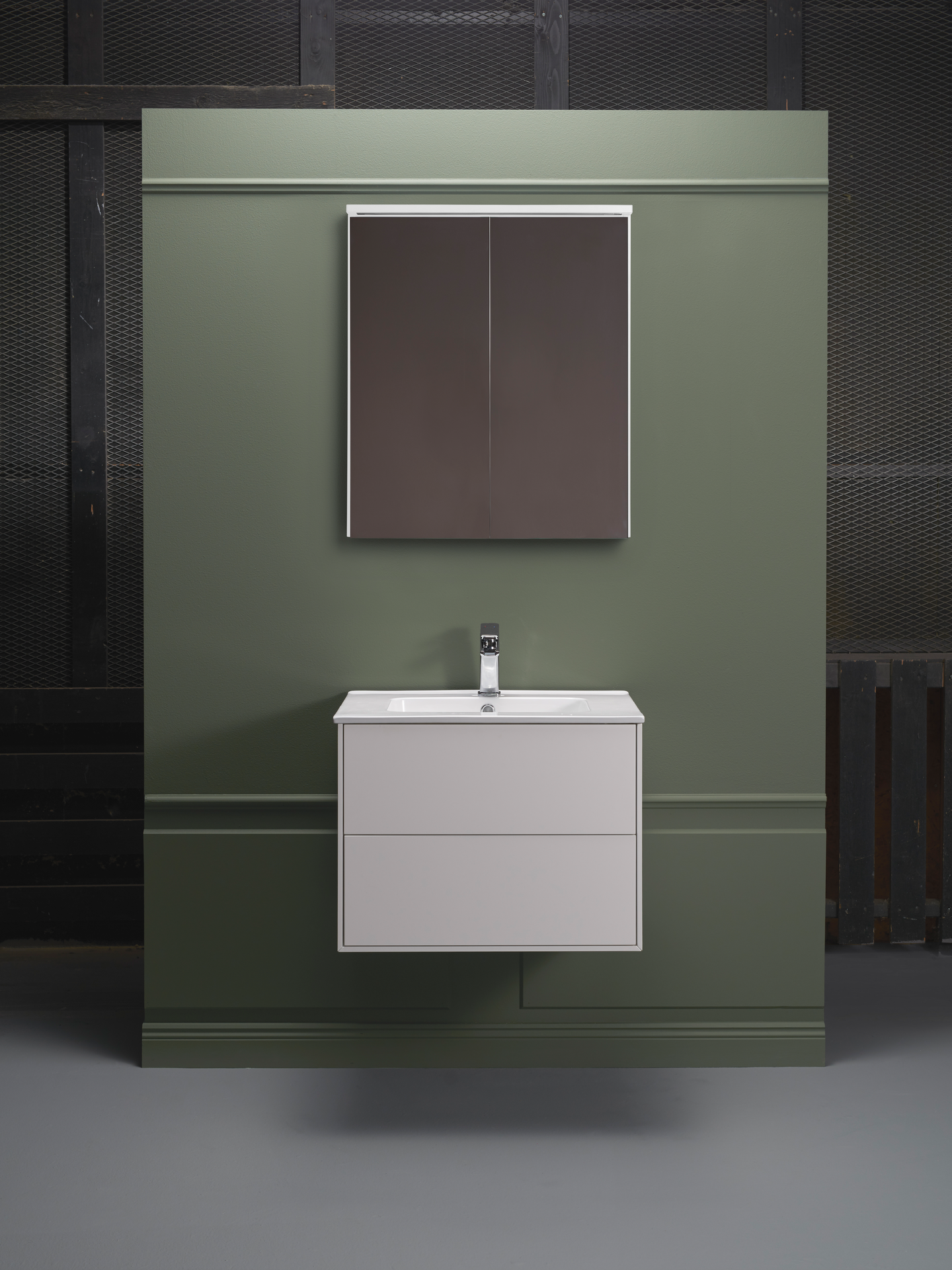 TVÄTTSTÄLLSSKÅP HAFA EDGE 600 VIT