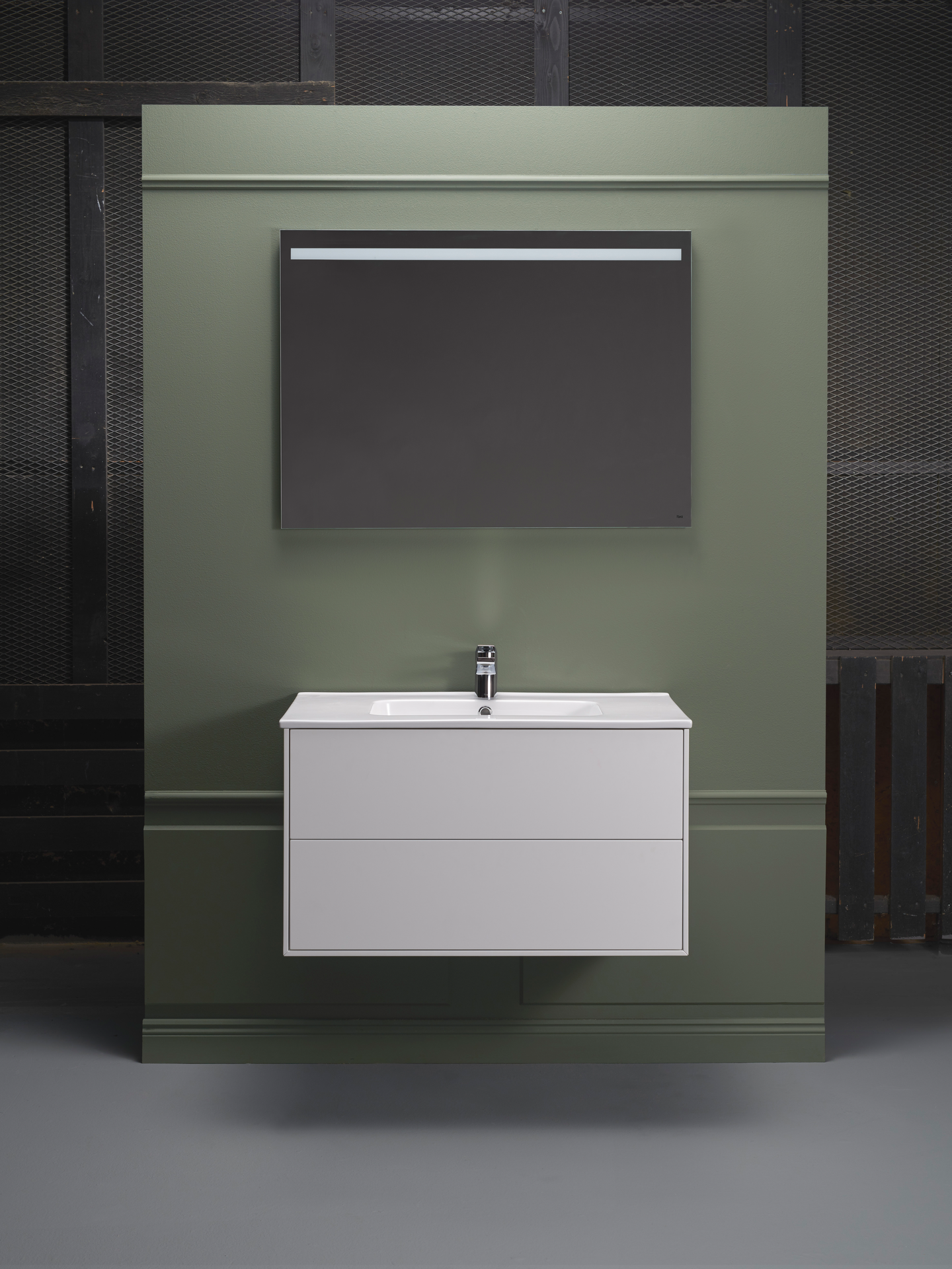 TVÄTTSTÄLLSSKÅP HAFA EDGE 800 VIT