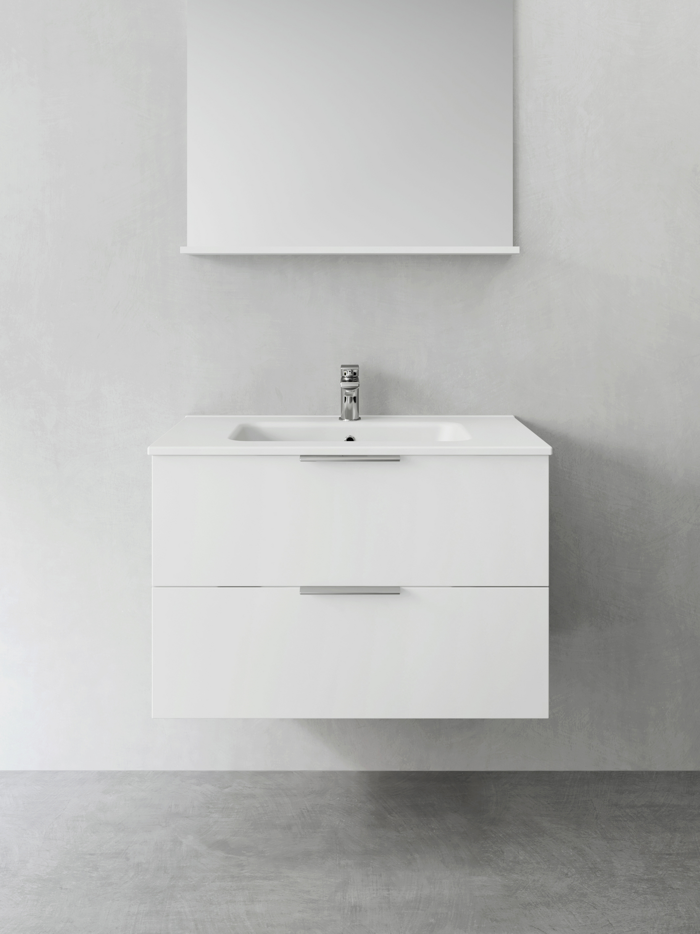 KOMMOD HAFA SHAPE VIT 800