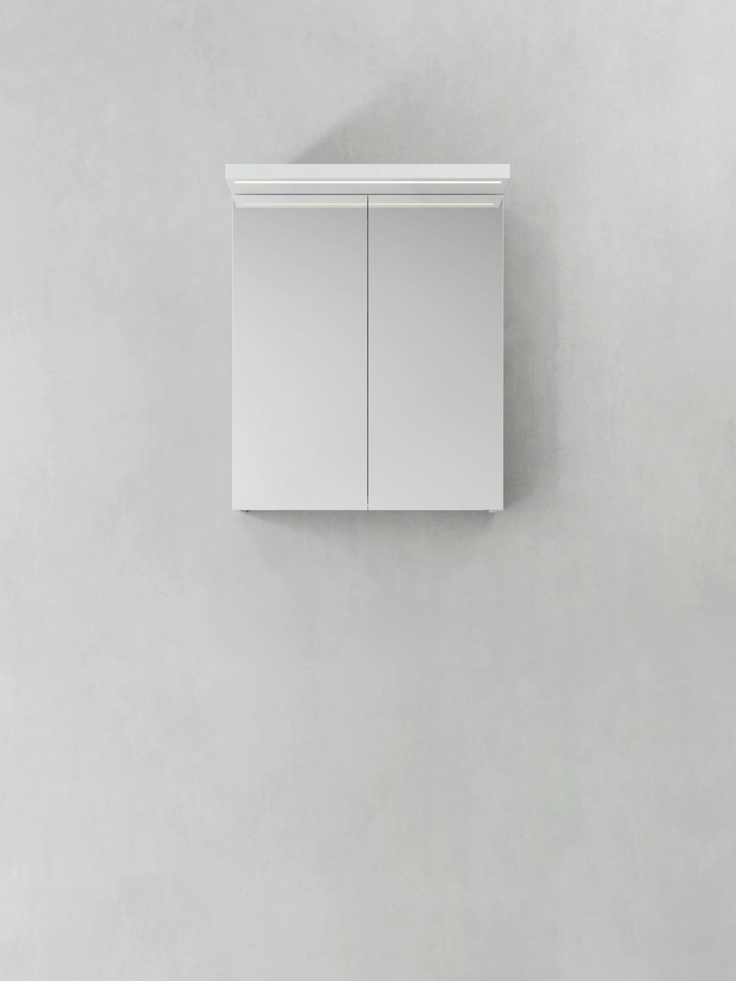 SPEGELSKÅP HAFA STORE LEDPROFIL VIT 600