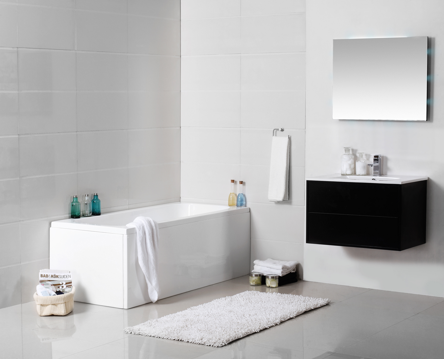 BADKAR NORO SINGLE INKL AVLOPPSSATS