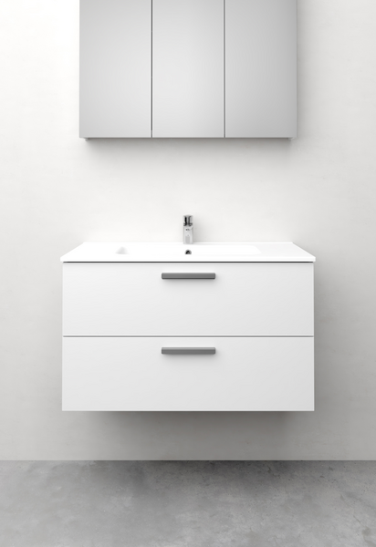 TVÄTTSTÄLLSSKÅP WESTERBERGS JORD VIT MATT 900