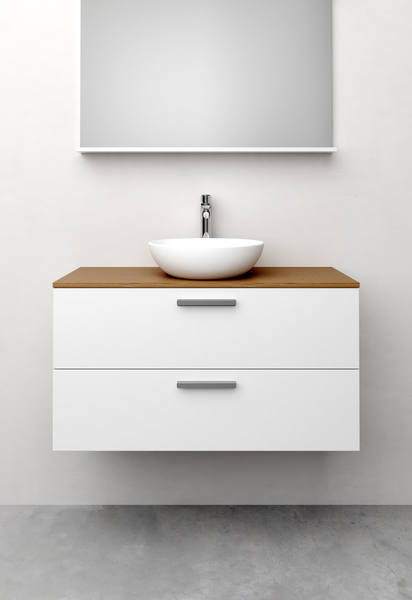 TVÄTTSTÄLLSSKÅP WESTERBERGS JORD VIT MATT 1000