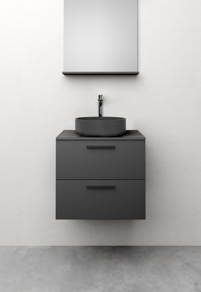 TVÄTTSTÄLLSSKÅP WESTERBERGS JORD ANTRACIT MATT 600