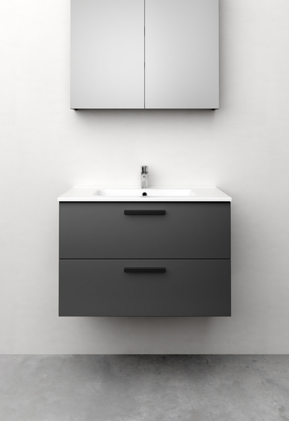 TVÄTTSTÄLLSSKÅP WESTERBERGS JORD ANTRACIT MATT 800