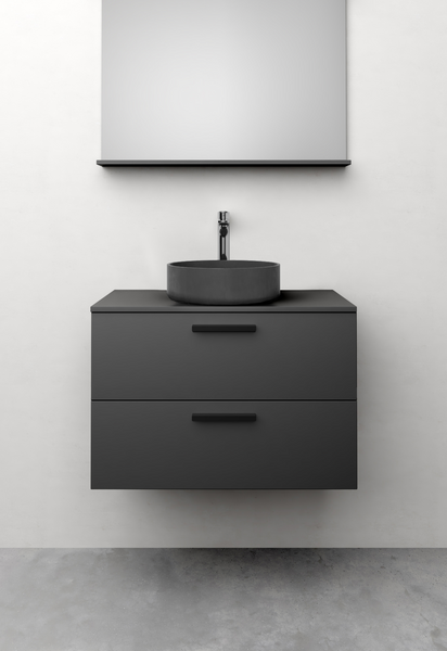 TVÄTTSTÄLLSSKÅP WESTERBERGS JORD ANTRACIT MATT 800