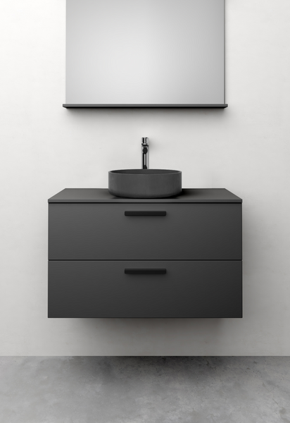 TVÄTTSTÄLLSSKÅP WESTERBERGS JORD ANTRACIT MATT 900