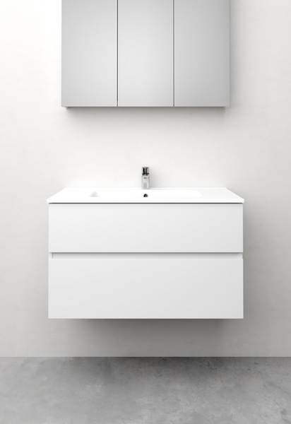 TVÄTTSTÄLLSSKÅP WESTERBERGS HIMMEL VIT MATT 900