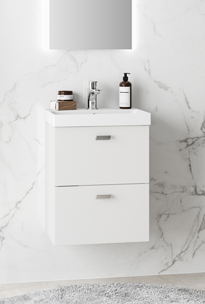 TVÄTTSTÄLLSSKÅP WESTERBERGS HED LÅDOR VIT 420