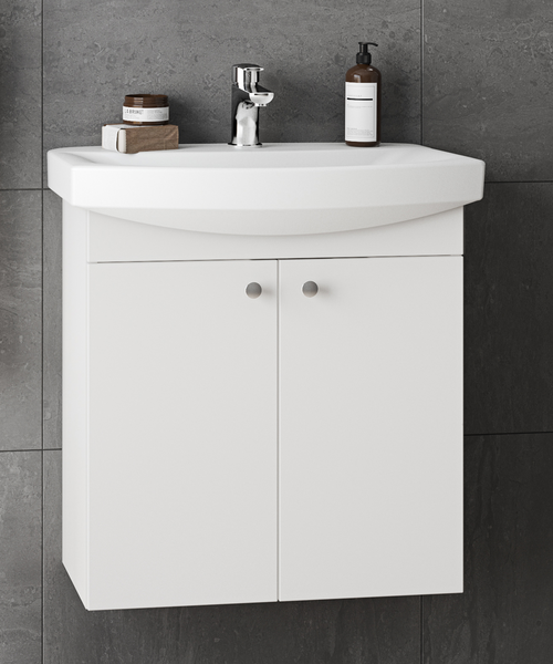 TVÄTTSTÄLLSSKÅP WESTERBERGS LYCKA LUCKOR VIT 600