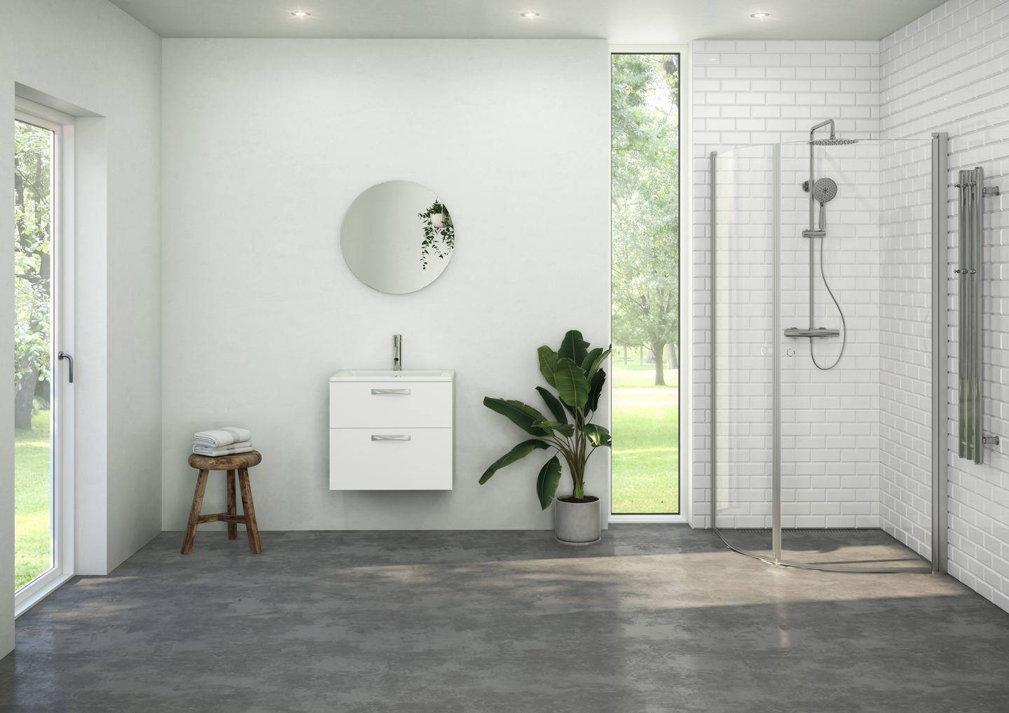 KOMMOD NORO CITY VIT MATT 600