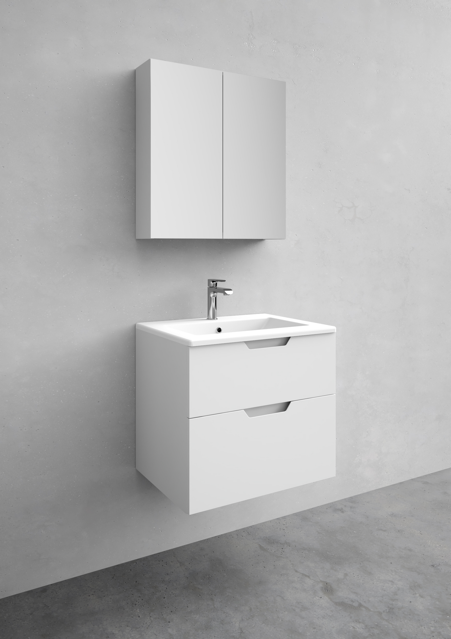 KOMMOD NORO STUDIO VIT MATT 600