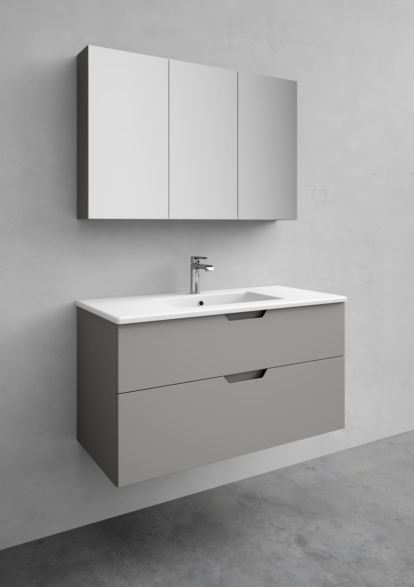 KOMMOD NORO STUDIO SOFT GRÅ 1000