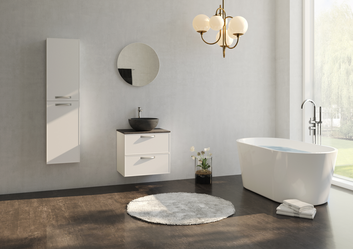 KOMMOD NORO VOGUE VIT MATT 600