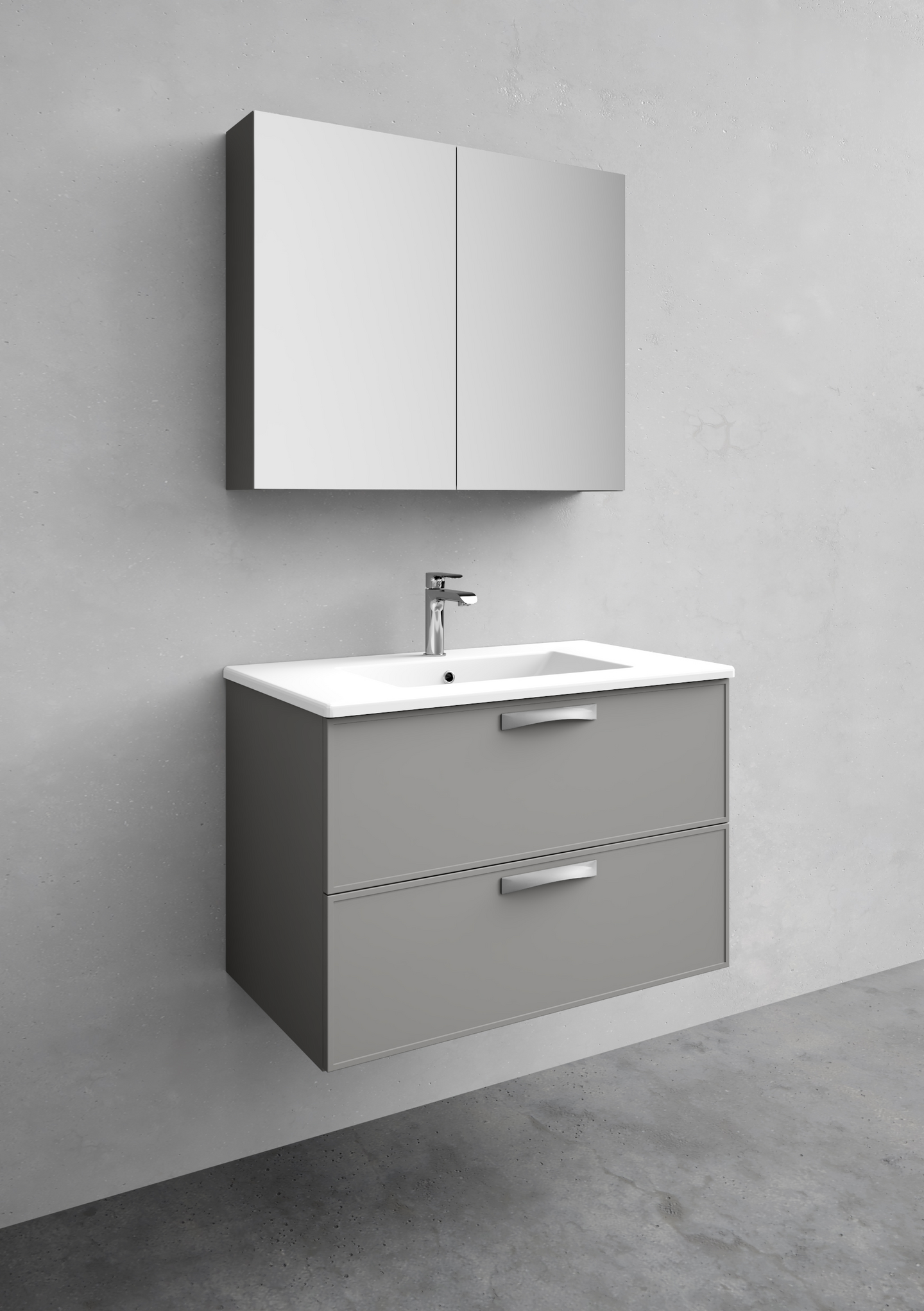 KOMMOD NORO VOGUE SOFT GRÅ 800