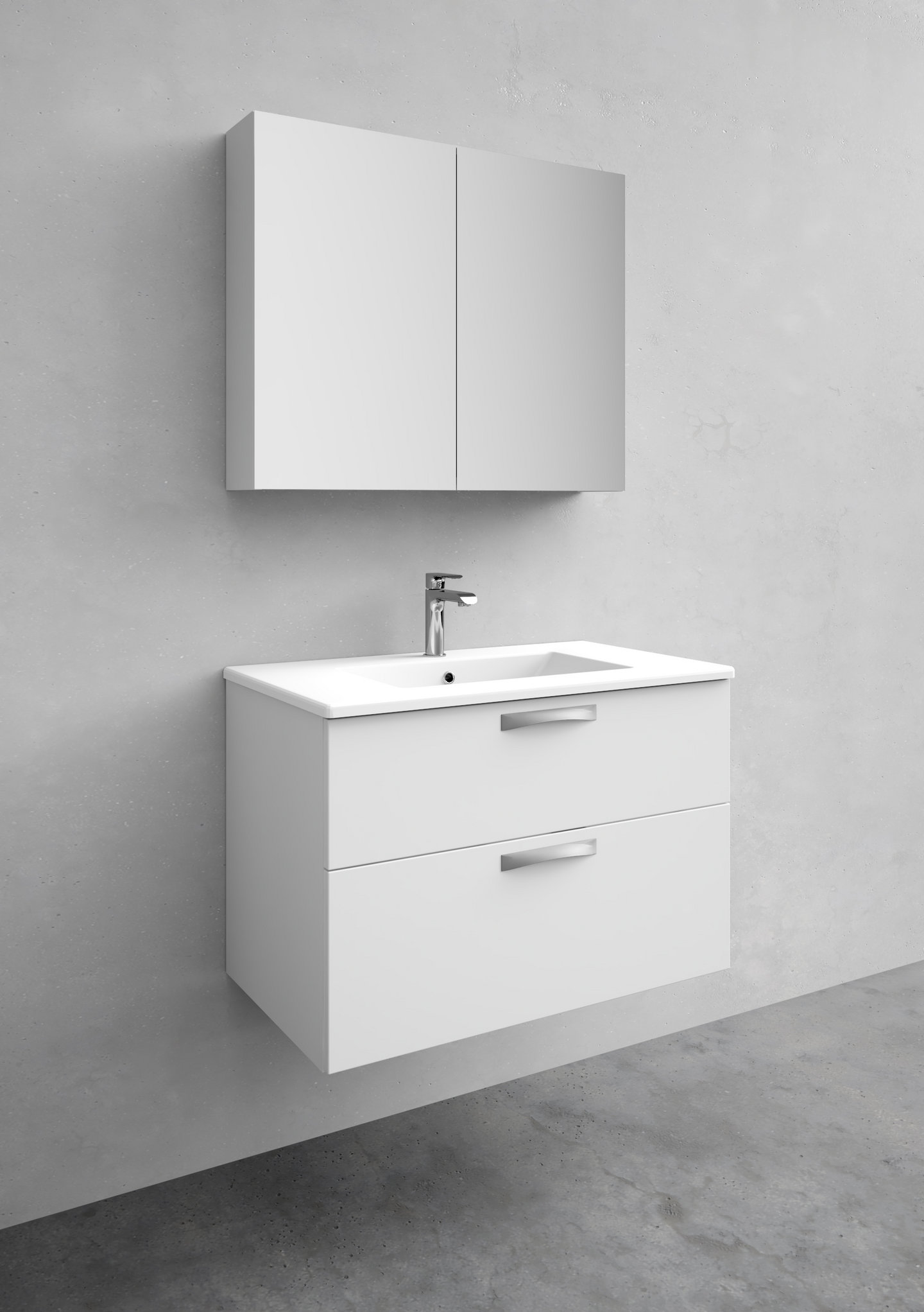 KOMMOD NORO CITY VIT MATT 800