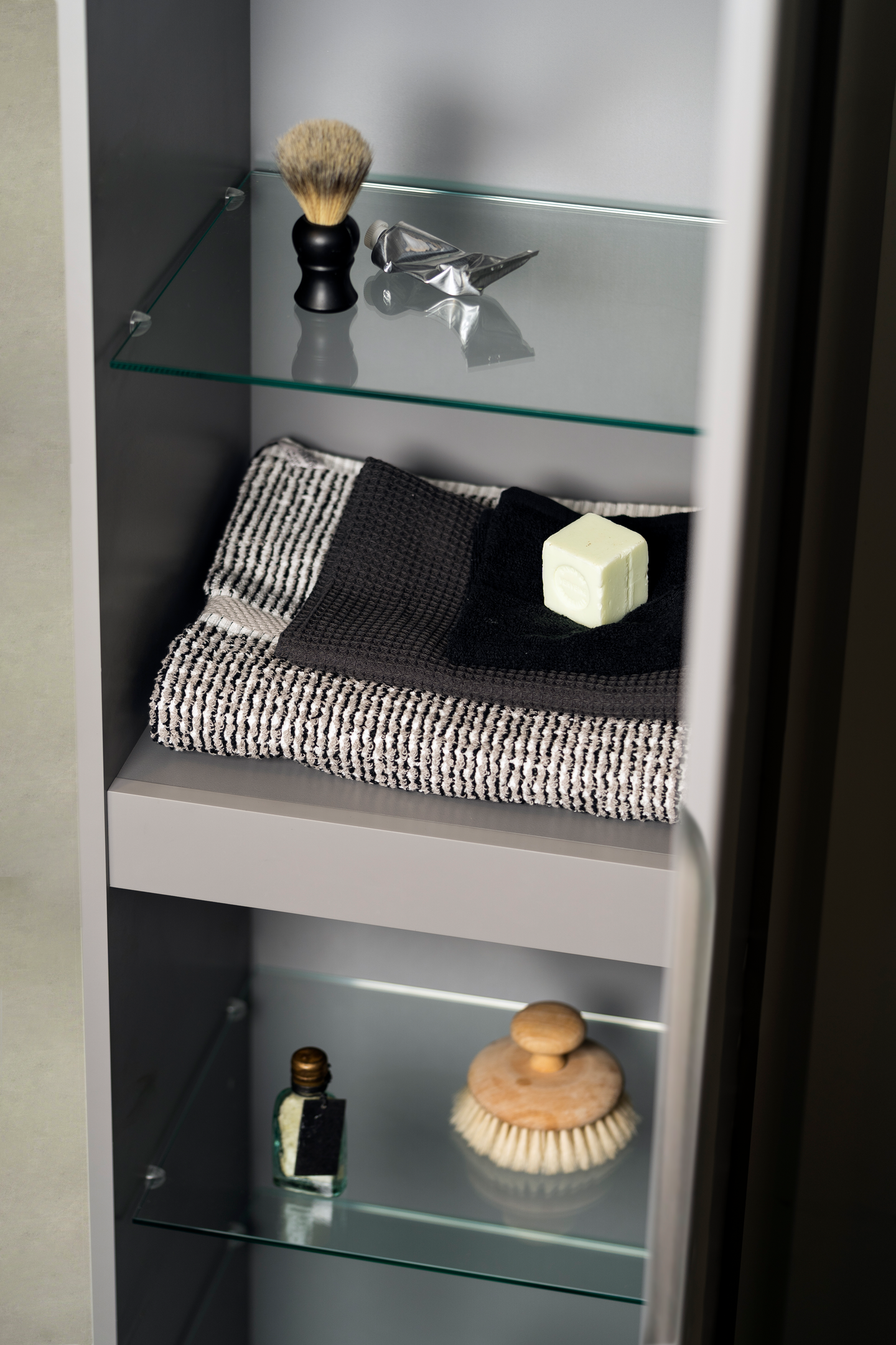 HÖGSKÅP NORO FLEX CITY/STUDIO SOFT, GRÅ