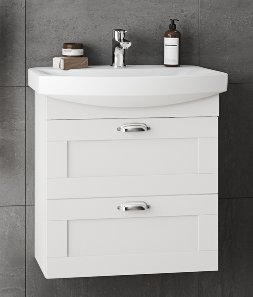 TVÄTTSTÄLLSSKÅP WESTERBERGS LYCKA LÅDOR VIT 600