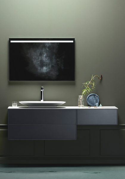 TVÄTTSTÄLLSSKÅP HAFA EDGE 1600 1000 M 600 MODUL ANTRACIT