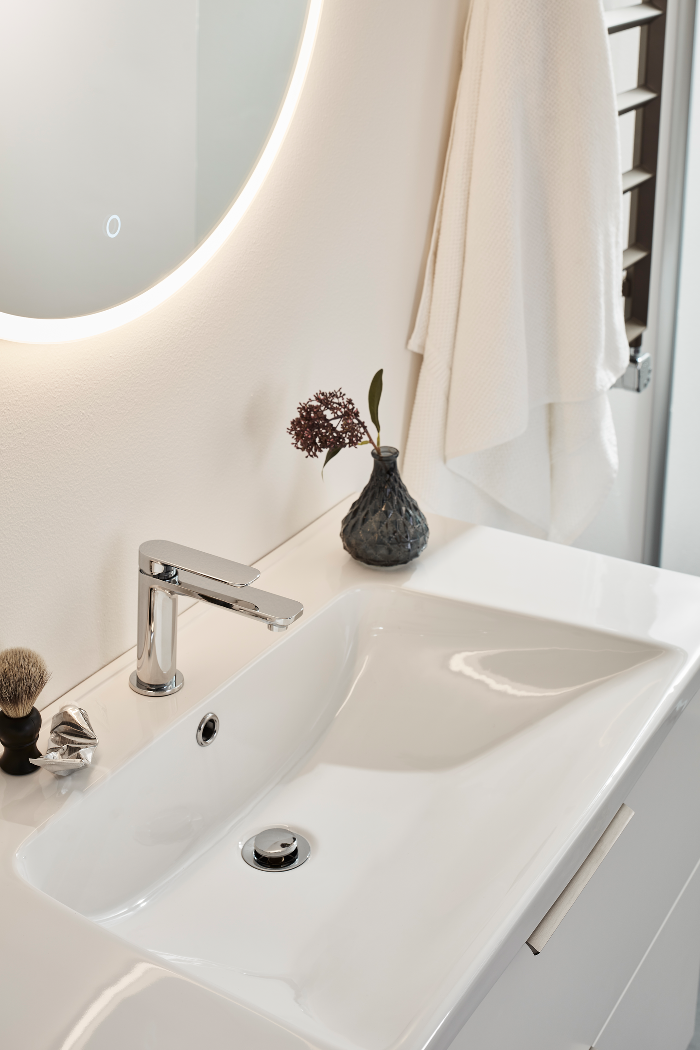 TVÄTTSTÄLLSBLANDARE HAFA SLIM KROM