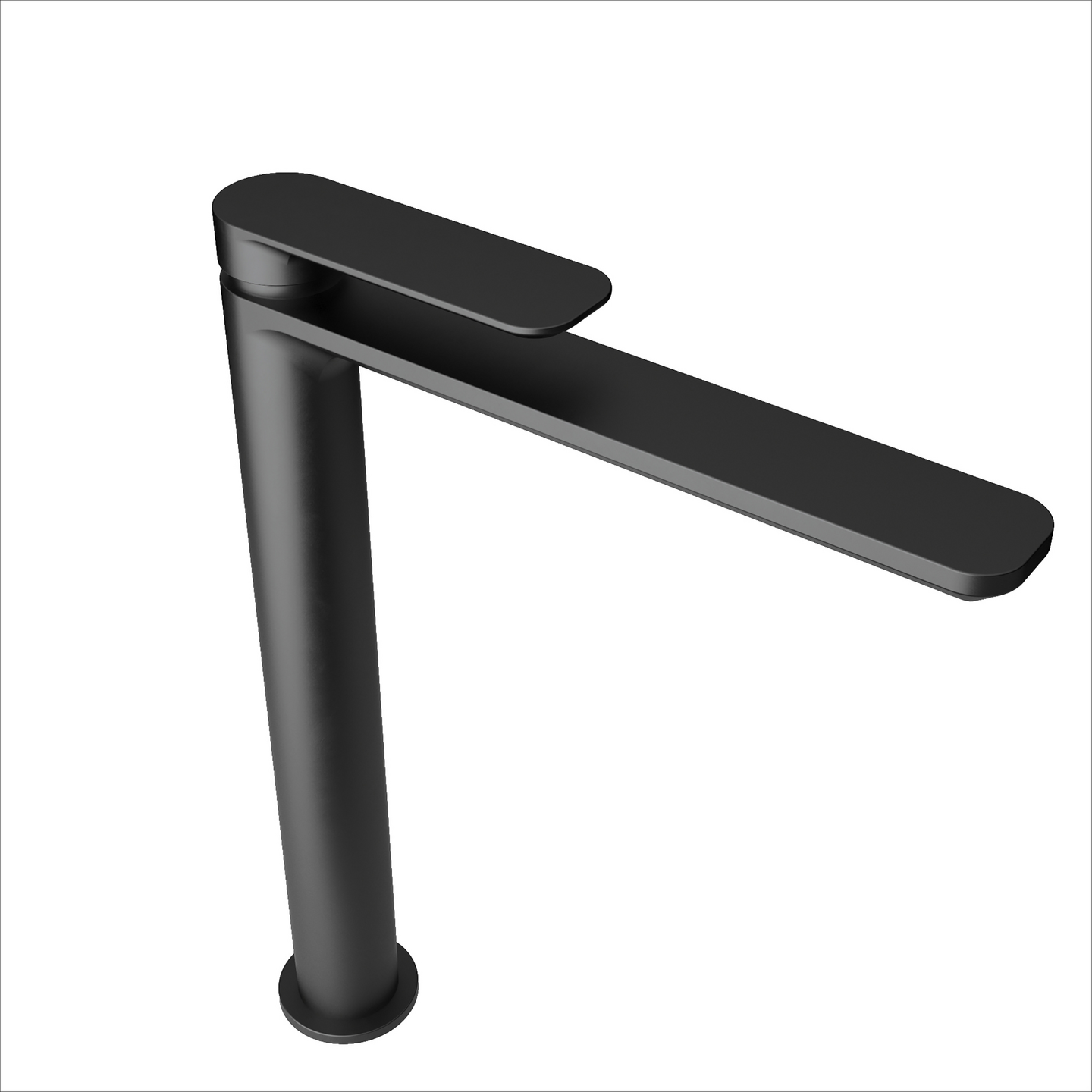 TVÄTTSTÄLLSBLANDARE HAFA SLIM HÖG, SVART MATT