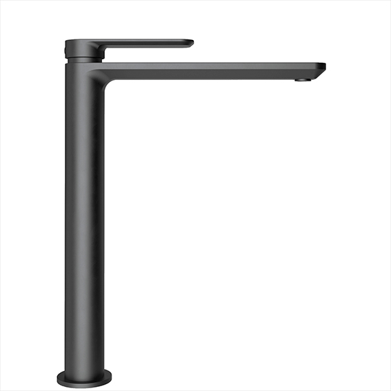 TVÄTTSTÄLLSBLANDARE HAFA SLIM HÖG, SVART MATT