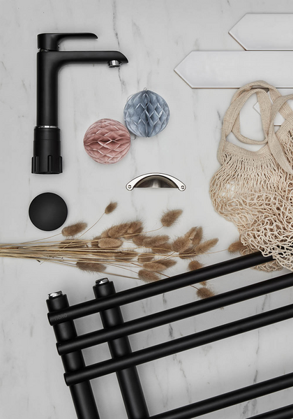 TVÄTTSTÄLLSBLANDARE NORO STUDIO LÅG SVART