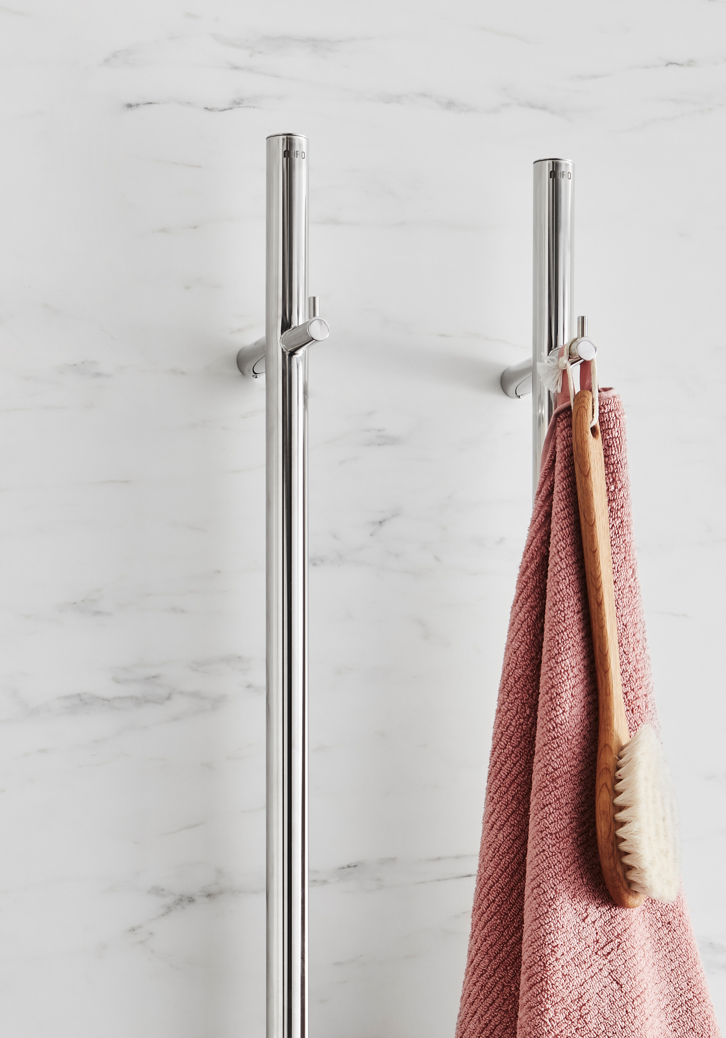 HANDDUKSTORK NORO UNO ROSTFRI BLANK, 75X1400