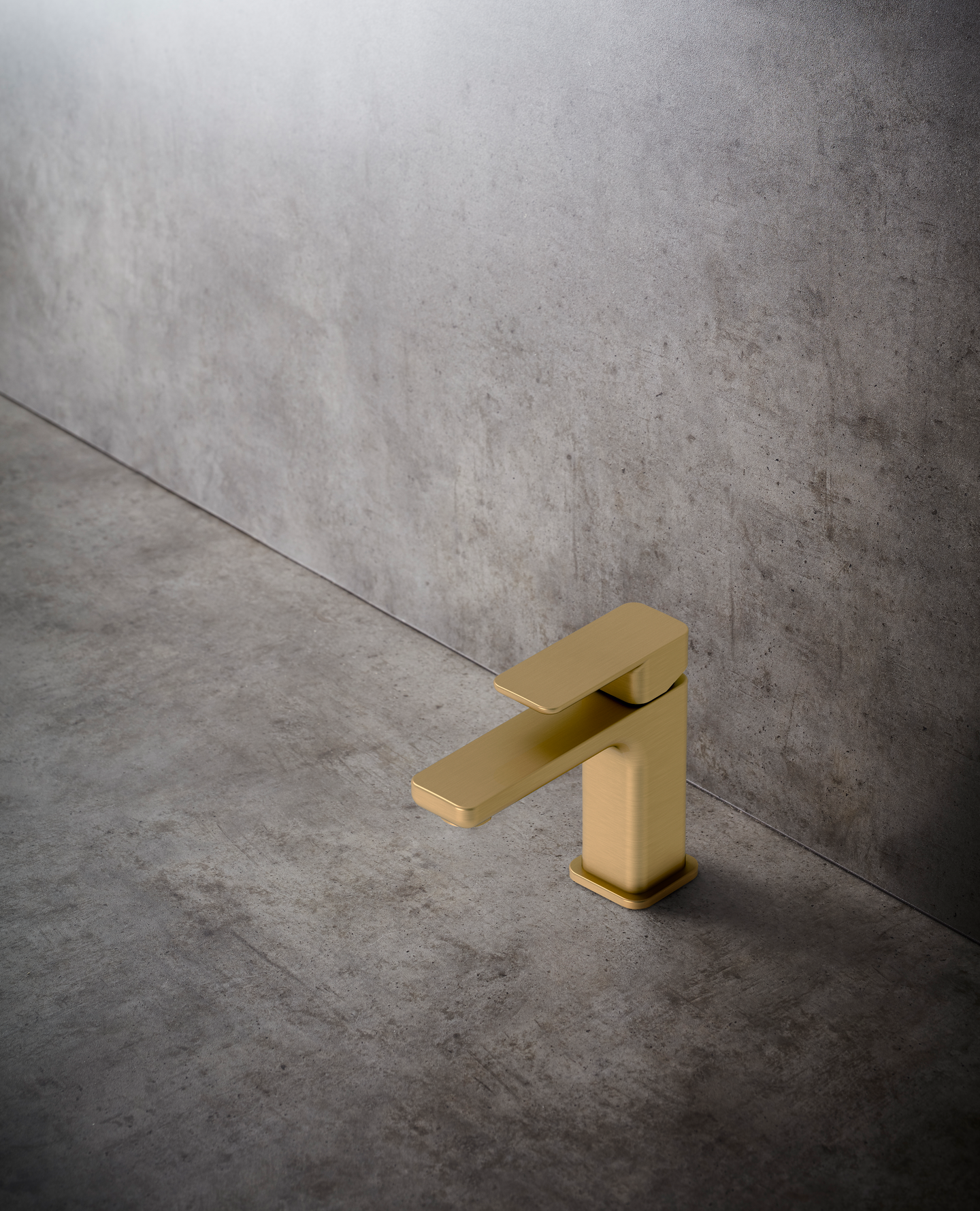 TVÄTTSTÄLLSBLANDARE HAFA SMOOTH LÅG BORSTAD MÄSSING